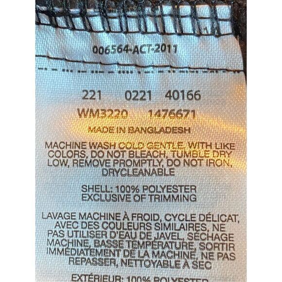 COLUMBIA Mens XLARGE Steens Mountain Black Full Zip Jacket - Picture 12 of 12